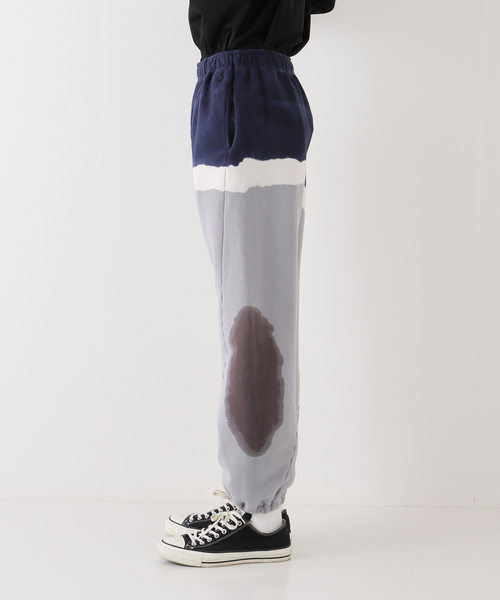 NOMA t.d.(ノーマティーディー)の「【NOMA T.D. / ノ-マ・ティー・ディー】HAND DYED TWIST PANTS(スウェットパンツ・メンズ・その他2/チャコールグレー・3/4)」の12枚目の写真