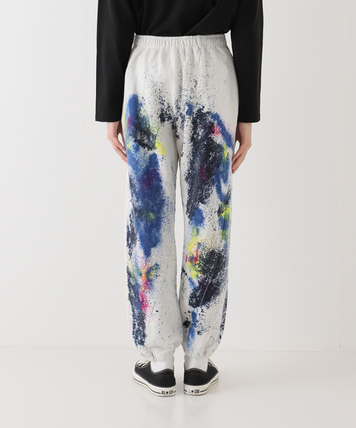 NOMA t.d.(ノーマティーディー)の「【NOMA T.D. / ノ-マ・ティー・ディー】HAND DYED TWIST PANTS(スウェットパンツ・メンズ・その他2/チャコールグレー・3/4)」の4枚目の写真