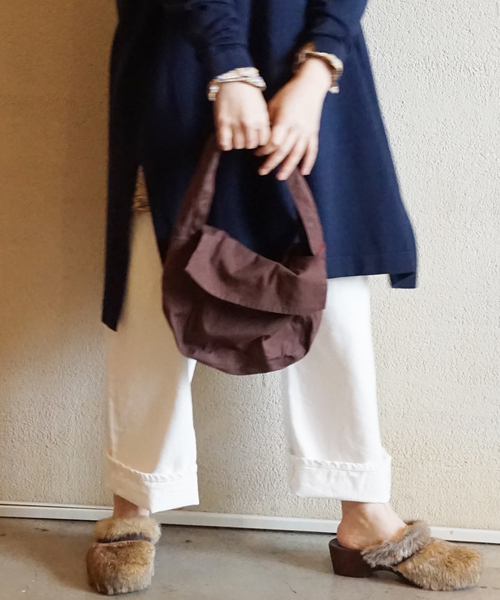 JOURNAL STANDARD LUXE（ジャーナルスタンダード　ラックス）の「キャンバス BAG（ショルダーバッグ・レディース・ブラウン/ブルー・FREE）」の9枚目の写真