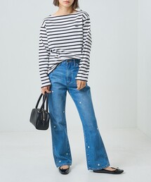 Wrangler フラワープリント フレアパンツ フリークスストア itimi Wrangler フラワープリント フレアパンツ フリークスストア itimi