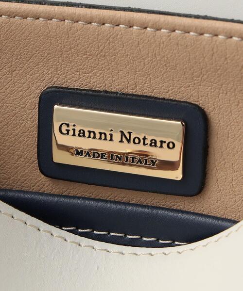 Carol J.(キャロルジェイ)の「<GIANNI NOTARO Carol J.> Patch(ショルダーバッグ・レディース・ブラック/ネイビー・FREE)」の6枚目の写真