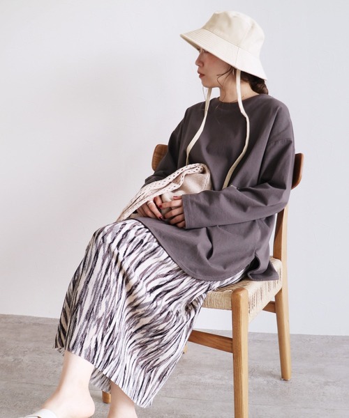 reca（レカ）の「【ZOZOTOWN限定】2wayリボン付きバケットハット（ハット・レディース・キナリ/ブラック・ONE SIZE）」の4枚目の写真