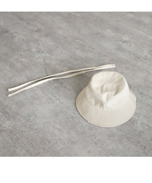 reca（レカ）の「【ZOZOTOWN限定】2wayリボン付きバケットハット（ハット・レディース・キナリ/ブラック・ONE SIZE）」の9枚目の写真