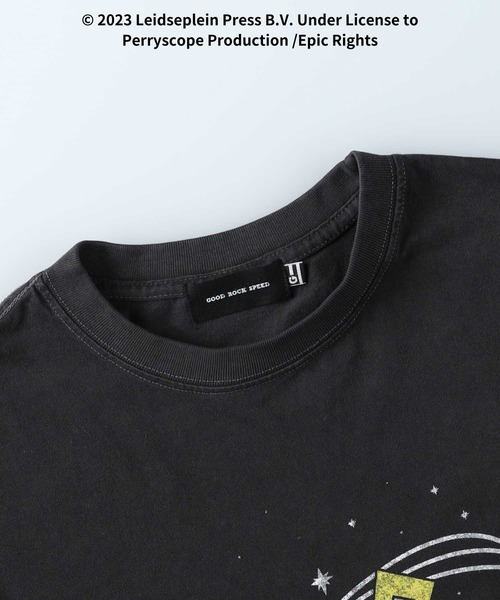 Right-on(ライトオン)の「ヴィンテージ加工ロンT(Tシャツ/カットソー・メンズ・ブラック・フリー)」の5枚目の写真