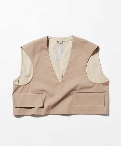 新品　MIOSMOKEY ベスト　ジレ MIOSMOKEY/ミオズモーキー】オーバーサイズジレ (OVERSIZED