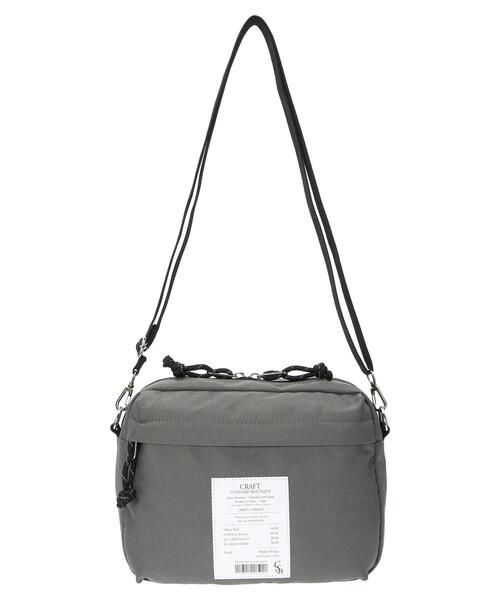 CRAFT STANDARD BOUTIQUE(クラフトスタンダードブティック)の「Receiptスクエアショルダーバッグ(トートバッグ・レディース・ベージュ/グレー/ブラック・FREE)」の4枚目の写真