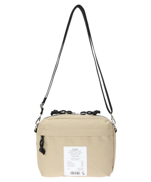 CRAFT STANDARD BOUTIQUE(クラフトスタンダードブティック)の「Receiptスクエアショルダーバッグ(トートバッグ・レディース・ベージュ/グレー/ブラック・FREE)」の6枚目の写真