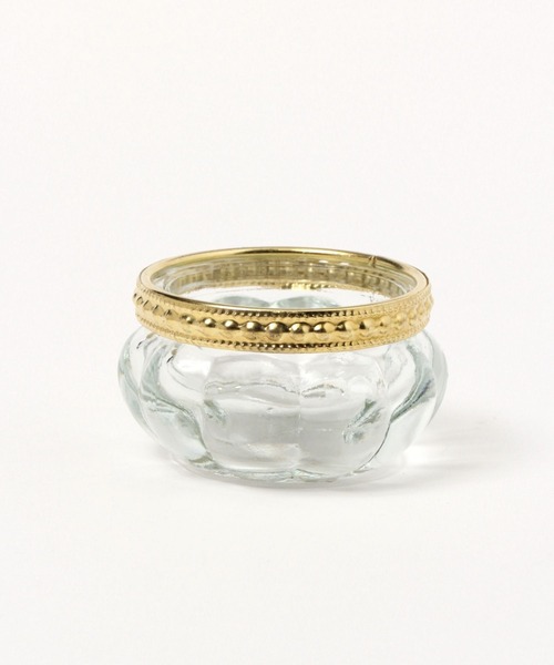 studio CLIP（スタディオクリップ）の「【daily CLIP】ガラスポット　パンプキン（インテリア雑貨・レディース・その他3/オレンジ/グリーン・FREE）」の4枚目の写真