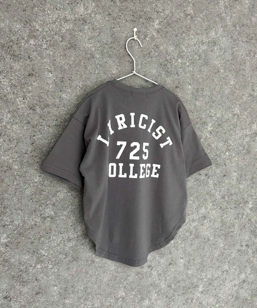 THE CASUAL(カジュアル)の「BIGシルエット 半袖ヘムT(Tシャツ/カットソー・キッズ・ミント/ホワイト系その他2/グレー系その他/チャコール/ホワイト系その他3/ベージュ/ダークグリーン系/ネイビー系/オレンジ/ダークグリーン/杢グレー/オフホワイト/ホワイト系その他/ベージュ系その他/ネイビー/ダークグリーン系1・160cm/140cm/120cm/130cm/110cm/150cm)」の6枚目の写真