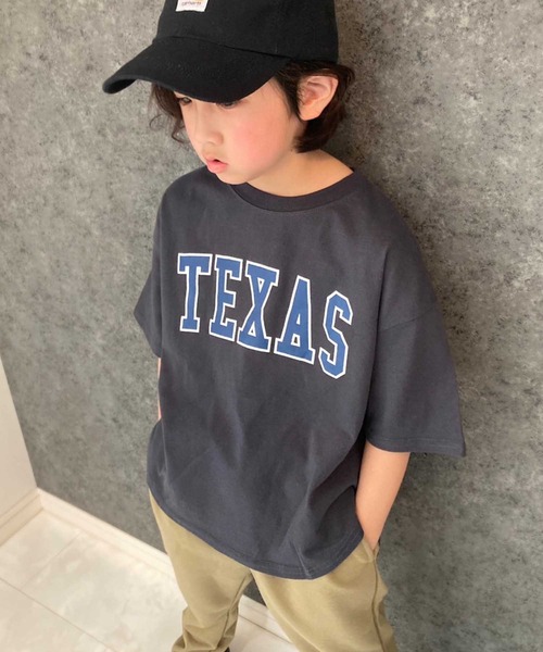 THE CASUAL(カジュアル)の「BIGシルエット 半袖ヘムT(Tシャツ/カットソー・キッズ・ミント/ホワイト系その他2/グレー系その他/チャコール/ホワイト系その他3/ベージュ/ダークグリーン系/ネイビー系/オレンジ/ダークグリーン/杢グレー/オフホワイト/ホワイト系その他/ベージュ系その他/ネイビー/ダークグリーン系1・160cm/140cm/120cm/130cm/110cm/150cm)」の7枚目の写真