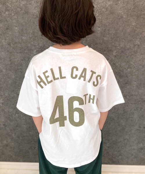 THE CASUAL(カジュアル)の「BIGシルエット 半袖ヘムT(Tシャツ/カットソー・キッズ・ミント/ホワイト系その他2/グレー系その他/チャコール/ホワイト系その他3/ベージュ/ダークグリーン系/ネイビー系/オレンジ/ダークグリーン/杢グレー/オフホワイト/ホワイト系その他/ベージュ系その他/ネイビー/ダークグリーン系1・160cm/140cm/120cm/130cm/110cm/150cm)」の1枚目の写真