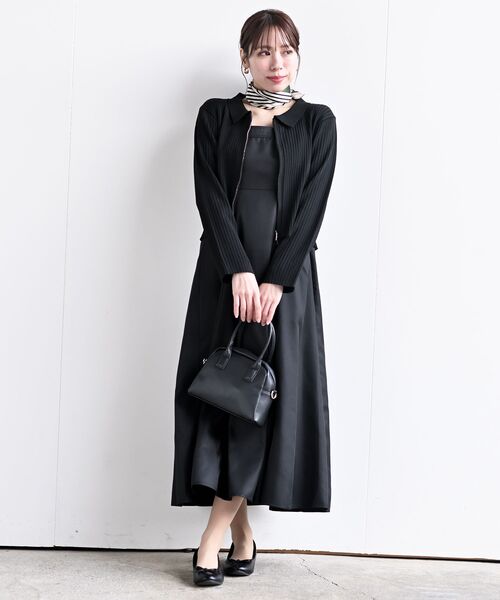 rps（アールピーエス）の「フレアーキャミワンピース（ワンピース・レディース・グレー/ライトカーキ/ブラック/ネイビー・フリー）」の20枚目の写真