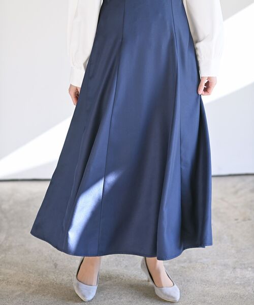 rps（アールピーエス）の「フレアーキャミワンピース（ワンピース・レディース・グレー/ライトカーキ/ブラック/ネイビー・フリー）」の15枚目の写真