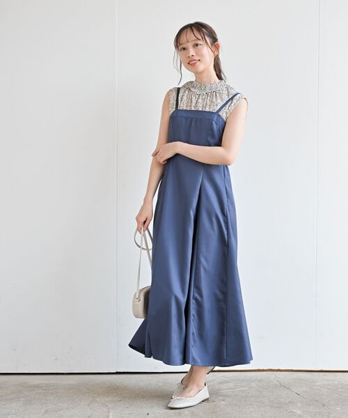 rps（アールピーエス）の「フレアーキャミワンピース（ワンピース・レディース・グレー/ライトカーキ/ブラック/ネイビー・フリー）」の11枚目の写真