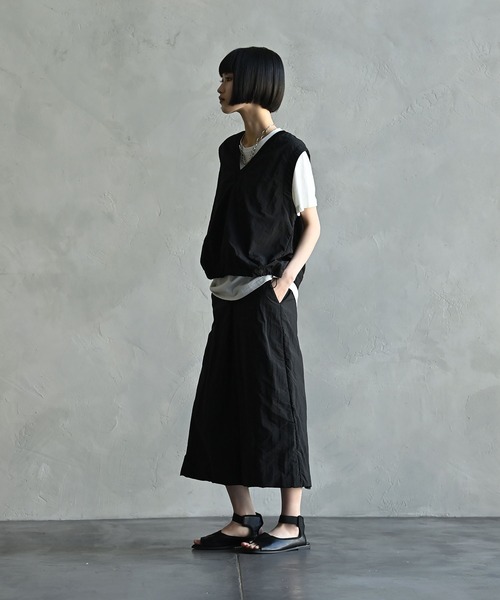 funda mine（ファンダマイン）の「funda mine 【セットアップ対応可】ナイロンドライワッシャーベスト（ベスト・レディース・ブラック・FREE）」の6枚目の写真