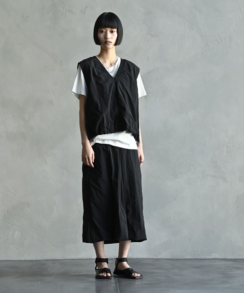 funda mine（ファンダマイン）の「funda mine 【セットアップ対応可】ナイロンドライワッシャーベスト（ベスト・レディース・ブラック・FREE）」の13枚目の写真