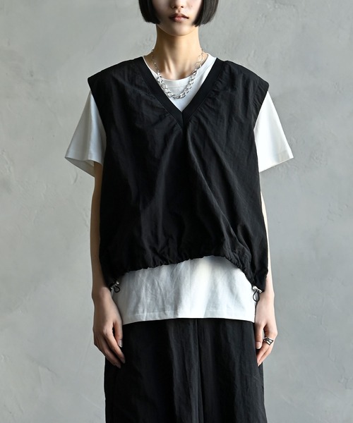 funda mine（ファンダマイン）の「funda mine 【セットアップ対応可】ナイロンドライワッシャーベスト（ベスト・レディース・ブラック・FREE）」の11枚目の写真