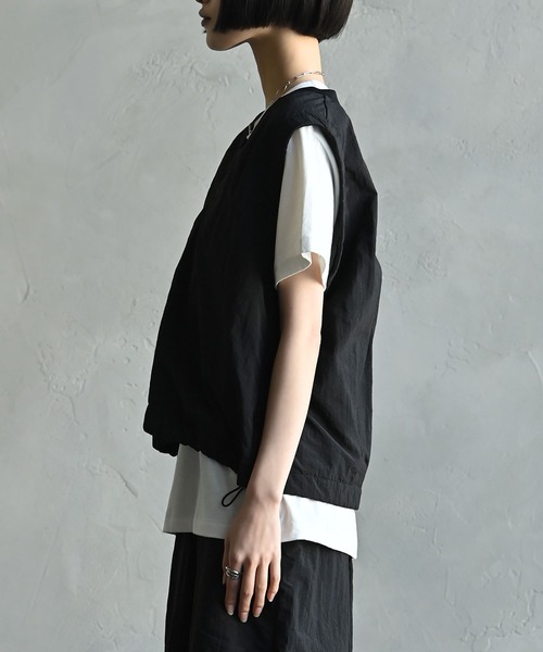 funda mine（ファンダマイン）の「funda mine 【セットアップ対応可】ナイロンドライワッシャーベスト（ベスト・レディース・ブラック・FREE）」の7枚目の写真