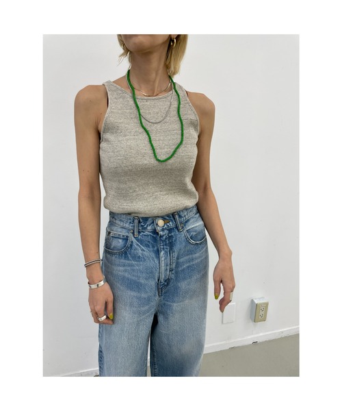 BLACK BY MOUSSY（ブラックバイマウジー）の「glass beads necklace（グラスビーズネックレス）（ネックレス・レディース・グリーン・FREE）」の6枚目の写真