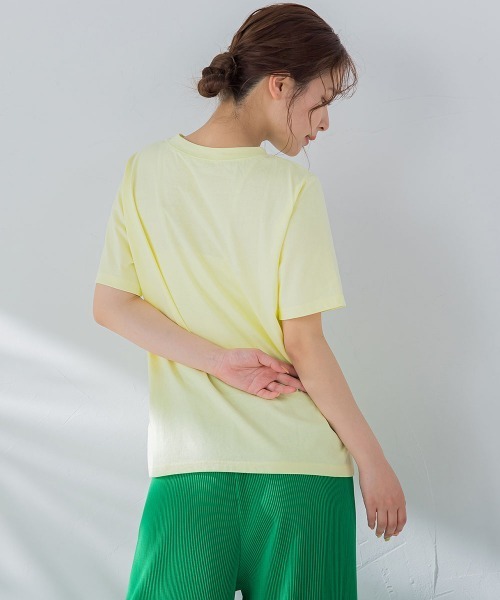 【畔勝遥さんコラボ商品】PalmtreeフォトプリントTシャツ《洗濯機で洗える》