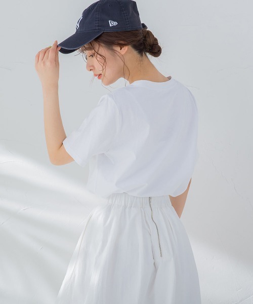 【畔勝遥さんコラボ商品】PalmtreeフォトプリントTシャツ《洗濯機で洗える》