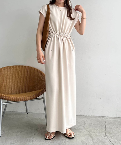 CAPRICIEUX LE'MAGE（カプリシューレマージュ）の「ドロストノースリワンピース（ワンピース・レディース・ブラック/ブルー/ホワイト系その他・S/FREE）」の18枚目の写真