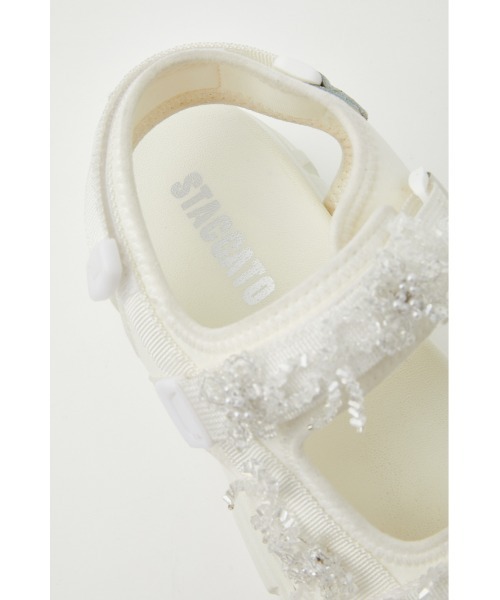 STACCATO（スタッカート）の「3Dフローレットスポサン（サンダル