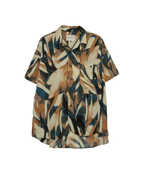 INTERPLAY（インタープレイ）の「【INTERPLAY】オープンカラー 半袖 オーバーサイズ シャツ【2】（シャツ/ブラウス・メンズ・ライトブルー/ブラック/ブラック系その他2/ブルー系その他2/ブラック系その他/ブルー/ピンク/ホワイト系その他/ホワイト/グリーン系その他/ブルー系その他/その他19/その他7/その他11/その他14/その他12/その他15/その他20/その他8/その他17/その他2/その他6/その他9/その他13/その他4/その他5/その他16/その他1/その他10/その他18/その他3・FREE）」の21枚目の写真