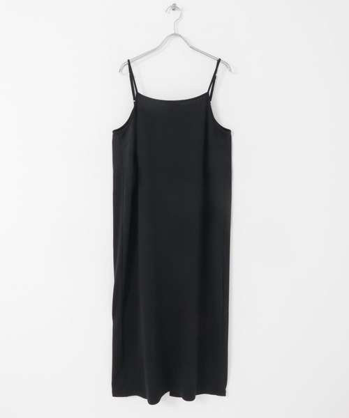 ITEMS URBANRESEARCH（アイテムズ アーバンリサーチ）の「リブキャミソールワンピース（ワンピース・レディース・ブルー/ブラック・FREE）」の20枚目の写真