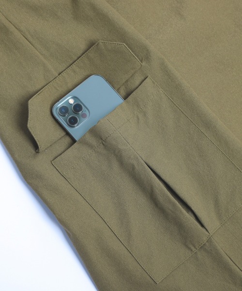 La-gemme(ラジェム)の「ドロストカーゴパンツ(カーゴパンツ・レディース・ベージュ/ピンク/カーキ/ブラック・M/L)」の7枚目の写真
