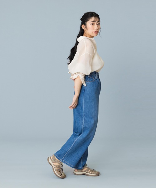 KEEN（キーン）の「WHISPER / ウィスパー / レディース サンダル（サンダル・レディース・ベージュ・24cm/24.5cm/25.5cm/22.5cm/23.5cm/25cm/23cm/26cm）」の11枚目の写真
