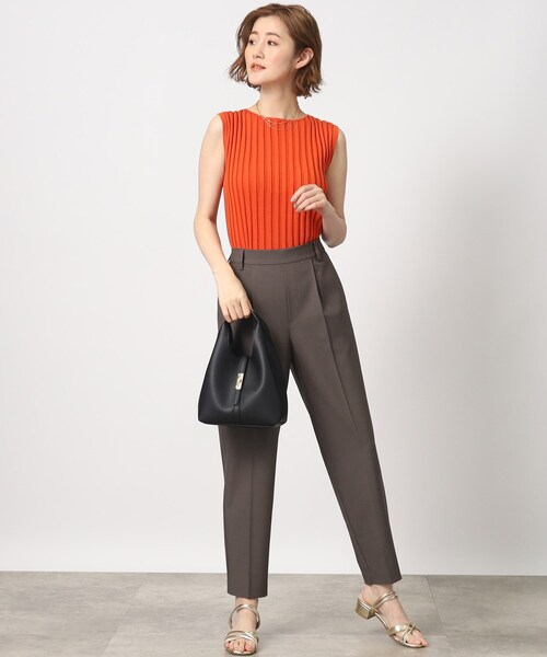 grove(グローブ)の「◆ベルトクリテ2WAYトート(トートバッグ・レディース・ライトグレー/グレー/ブラック/レモンイエロー・00)」の13枚目の写真