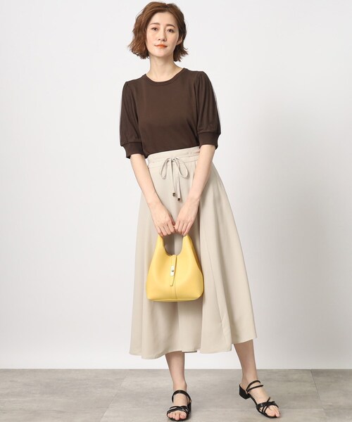 grove(グローブ)の「◆ベルトクリテ2WAYトート(トートバッグ・レディース・ライトグレー/グレー/ブラック/レモンイエロー・00)」の22枚目の写真