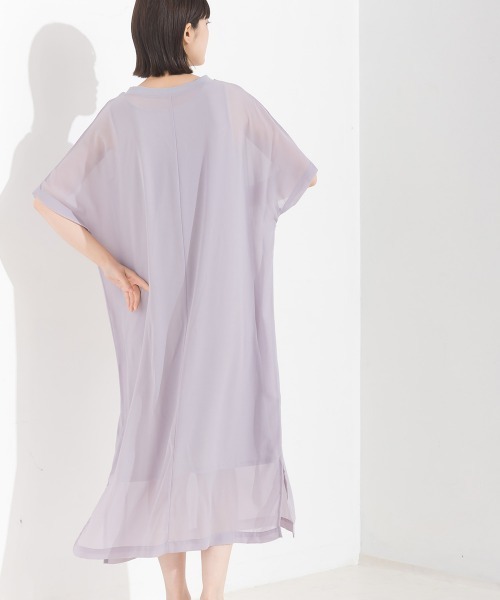 新品未使用♥Ambient♥ドルマンパーティワンピース アンビエント AMBIENT シアーヘムドルマンニットワンピース