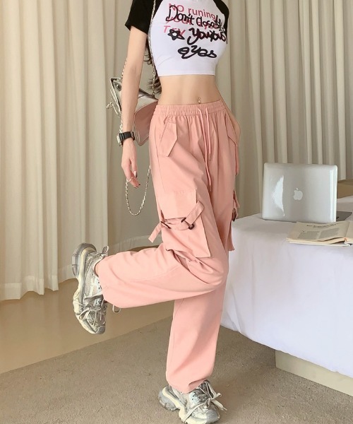SHEENA（シーナ）の「ウエストゴムカーゴパンツ（カーゴパンツ）」 - WEAR