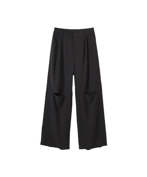 Ada.(エイダ)の「カッティングデザインストレートスラックス(スラックス・レディース・ブラック/ブルー/グレー・L/M)」の15枚目の写真