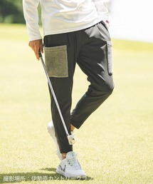 mp11276-Accent Fleece Pocket Cargo Pants カーゴパンツ