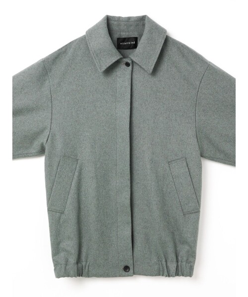 セール】mizuiro ind ウールハリントンジャケット（その他アウター