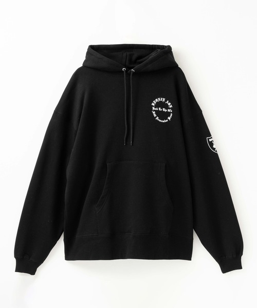 Mac-House（マックハウス）の「BRONZE AGE ブロンズエイジ ビッグプルパーカー（パーカー・メンズ・ホワイト/ブラック・M/L/XL）」の11枚目の写真