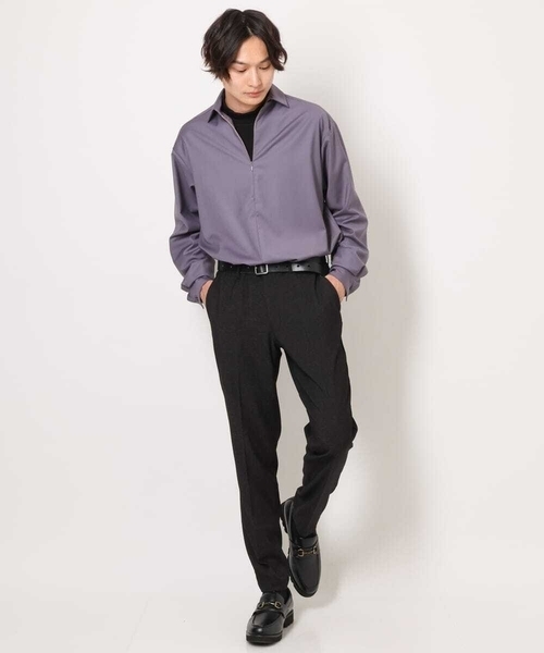 a.v.v(アーヴェヴェ)の「デニムライクスマートスラックス(デニムパンツ・メンズ・チャコールグレー/ネイビー/ブラック・46/48/50/44)」の17枚目の写真