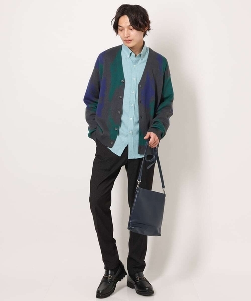 a.v.v(アーヴェヴェ)の「デニムライクスマートスラックス(デニムパンツ・メンズ・チャコールグレー/ネイビー/ブラック・46/48/50/44)」の21枚目の写真