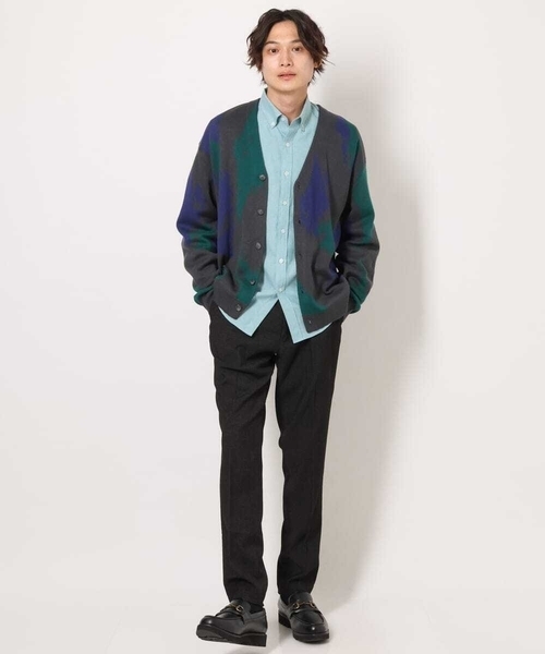 a.v.v(アーヴェヴェ)の「デニムライクスマートスラックス(デニムパンツ・メンズ・チャコールグレー/ネイビー/ブラック・46/48/50/44)」の22枚目の写真