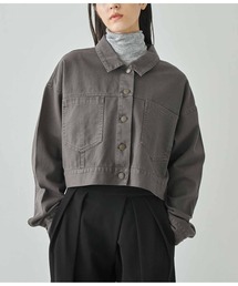 ANAP | ダメージクロップドジャケット【セットアップ対応】(デニムジャケット)
