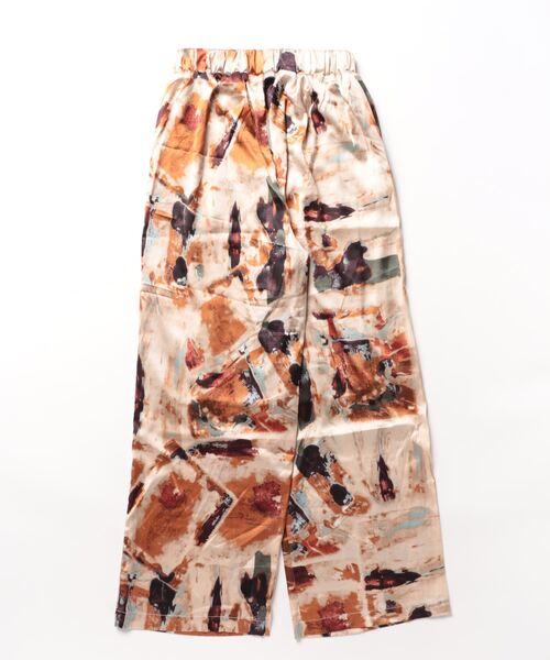 Settimissimo（セッティミッシモ）の「ヴィンテージサテンアートプリントパンツ（その他パンツ・レディース・ベージュ/オリーブ・FREE）」の20枚目の写真