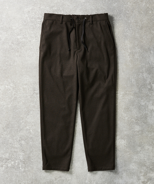 JOURNAL STANDARD（ジャーナルスタンダード）の「ACTIVEフラノジャージ イージーパンツ（スラックス・メンズ・ブラウン/チャコールグレー/グレー・SMALL/LARGE/MEDIUM）」の3枚目の写真