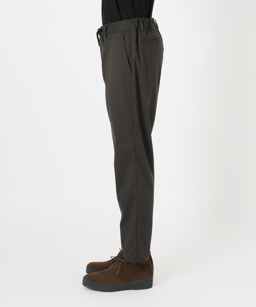 JOURNAL STANDARD（ジャーナルスタンダード）の「ACTIVEフラノジャージ イージーパンツ（スラックス・メンズ・ブラウン/チャコールグレー/グレー・SMALL/LARGE/MEDIUM）」の6枚目の写真