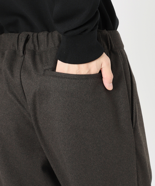JOURNAL STANDARD（ジャーナルスタンダード）の「ACTIVEフラノジャージ イージーパンツ（スラックス・メンズ・ブラウン/チャコールグレー/グレー・SMALL/LARGE/MEDIUM）」の9枚目の写真