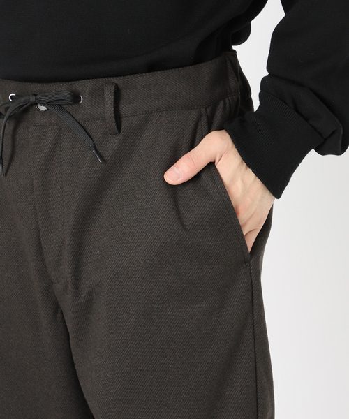 JOURNAL STANDARD（ジャーナルスタンダード）の「ACTIVEフラノジャージ イージーパンツ（スラックス・メンズ・ブラウン/チャコールグレー/グレー・SMALL/LARGE/MEDIUM）」の11枚目の写真