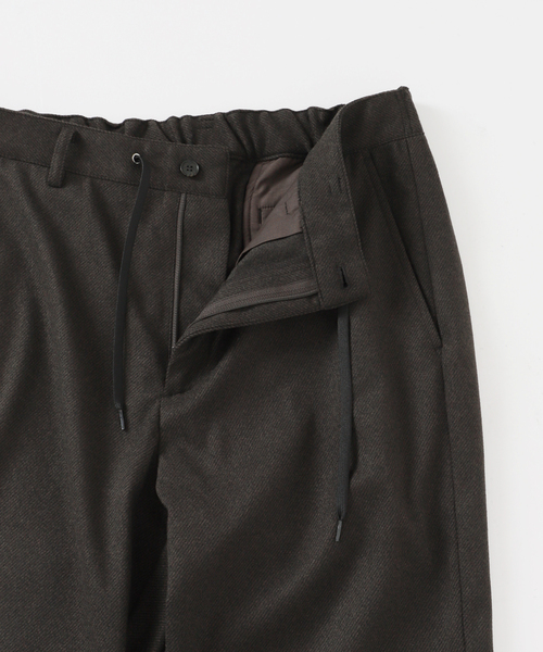 JOURNAL STANDARD（ジャーナルスタンダード）の「ACTIVEフラノジャージ イージーパンツ（スラックス・メンズ・ブラウン/チャコールグレー/グレー・SMALL/LARGE/MEDIUM）」の15枚目の写真