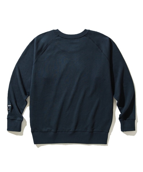 POLeR（ポーラー）の「POLER x Kinetics RAGLAN CREW（ポーラー×キネティクス ラグラン クルー）（スウェット・メンズ・ブラック/ネイビー/グリーン・X-LARGE/MEDIUM/LARGE）」の14枚目の写真
